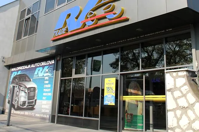 RV Trade Novi Sad - prodavnica auto delova u Partizanskoj 52